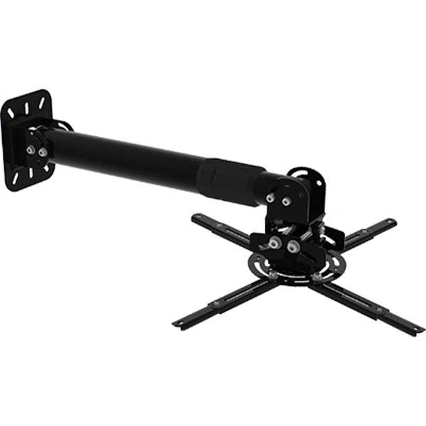 NETmate NMA-VM16LB 멀티 프로젝터 천장/벽면 고정형 봉 거치대(Ø73~395mm 장착 홀/13.6kg)