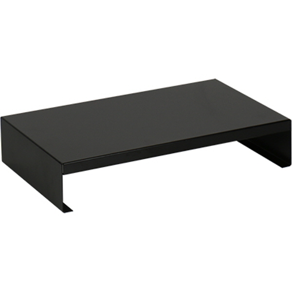 NETmate NM-AM400BK 다용도 메탈 받침대 (400x240x80mm/블랙)