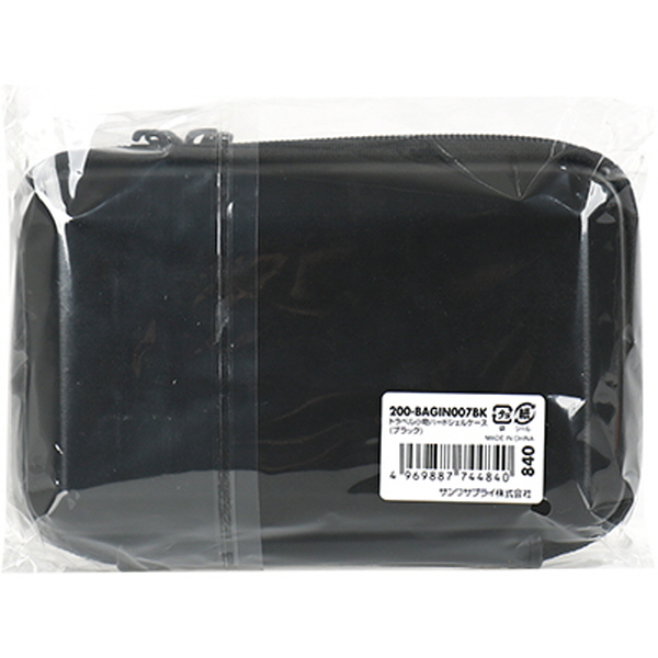 SANWA 200-BAGIN007BK 휴대용 세미하드 멀티 케이스(블랙)