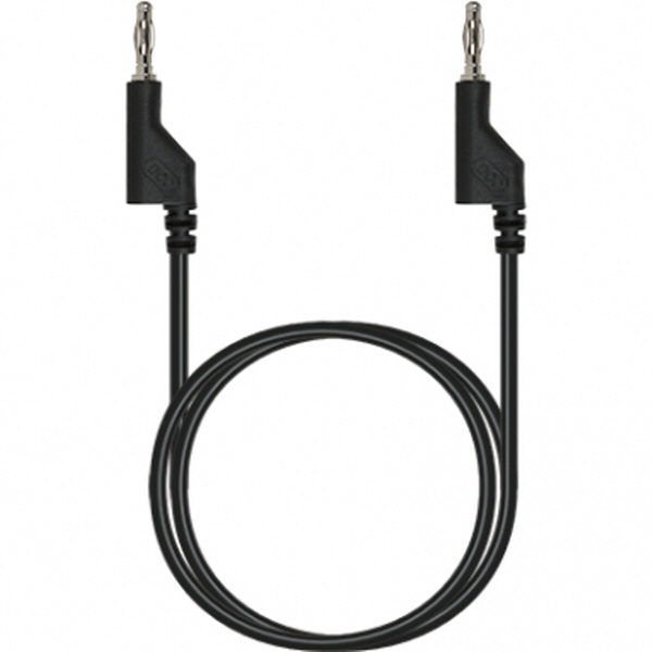 NETmate NMC-BB05B 바나나 플러그/잭 케이블 0.5m (블랙)