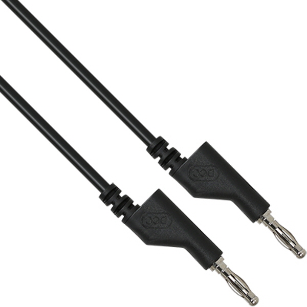 NETmate NMC-BB10B 바나나 플러그/잭 케이블 1m (블랙)