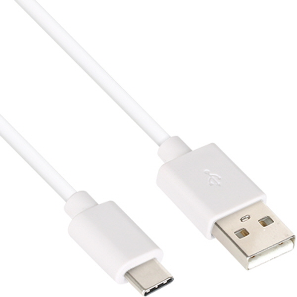 NETmate NM-GCM01W USB2.0 AM-CM 케이블 1m (화이트)