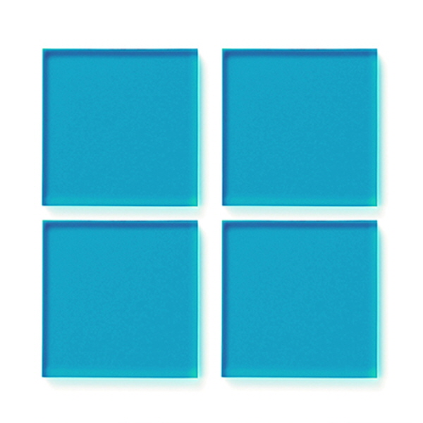 SANWA QL-52 지진 대비 전도 방지 젤 타입 고무(40x40x5mm/70kg/블루)