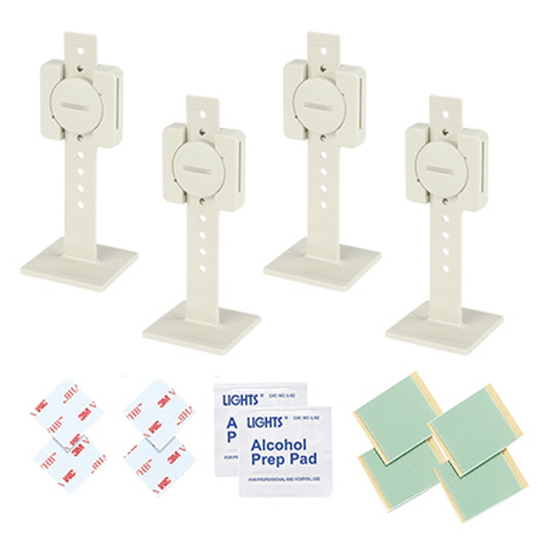 SANWA QL-58 지진 대비 전도 방지 스토퍼 (L형/80kg)