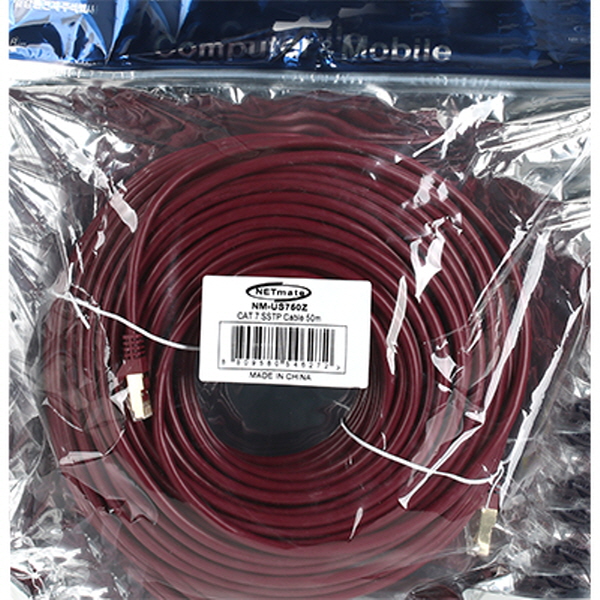 NETmate NM-US750Z CAT.7 SSTP 다이렉트 케이블 50m