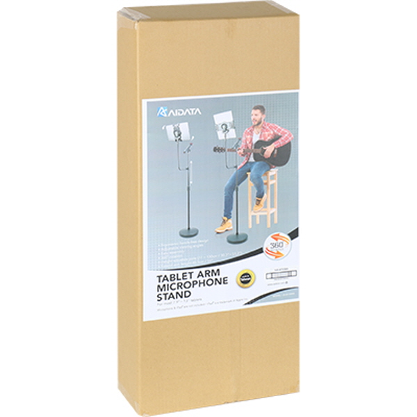 NETmate NM-AT519M 7.9~13형 태블릿PC&마이크 플로어 스탠드