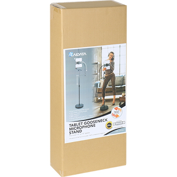 NETmate NM-AT519W 7.9~13형 태블릿PC&마이크 플렉시블 플로어 스탠드