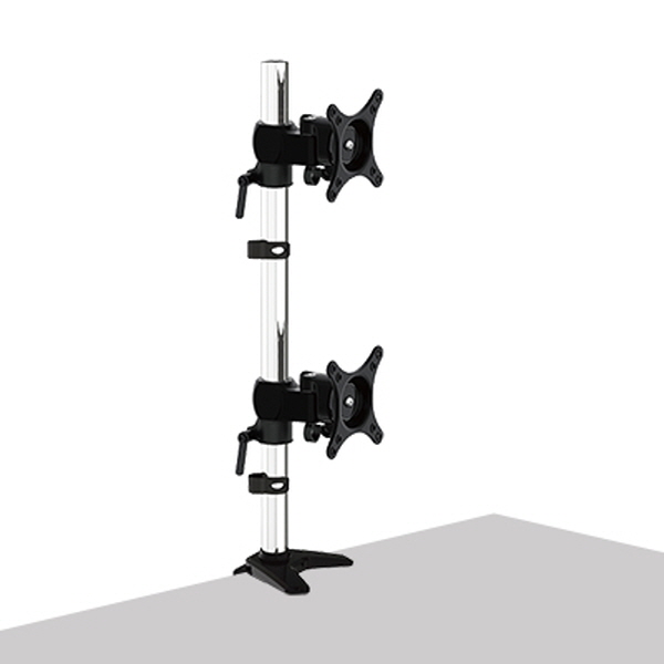 NETmate NM-DM05 1단 관절형 듀얼 모니터 거치대(기계식/10kg)