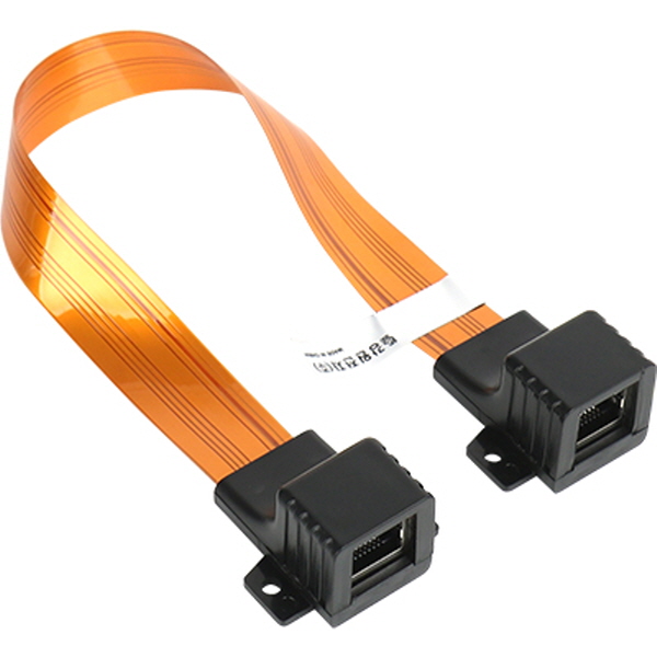 NETmate NM-WF05B 창틀 통과형 랜 필름 케이블 220mm