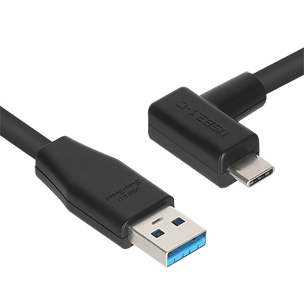 NETmate CBL-PU3.1G1XX-2mLA USB3.1 Gen1 AM-CM 케이블 2m (좌우 꺾임)