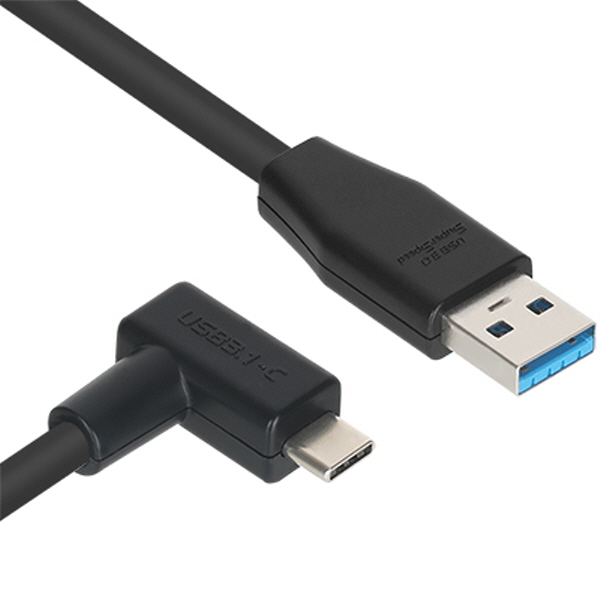 NETmate CBL-PU3.1G1XX-2mLA USB3.1 Gen1 AM-CM 케이블 2m (좌우 꺾임)