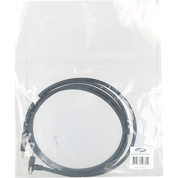 NETmate CBL-PU3.1G1XS-2mUA USB3.1 Gen1 AM-CM(Lock) 케이블 2m (상하 꺾임)