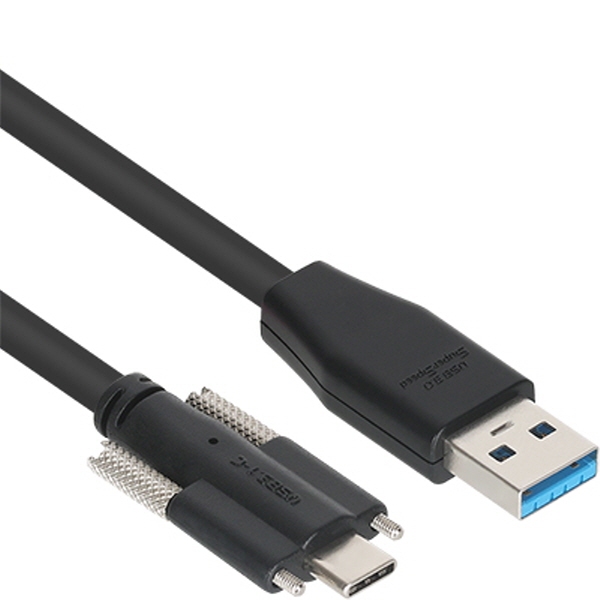 NETmate CBL-PU3.1G1XS-5m USB3.1 Gen1 AM-CM(Lock) 케이블 5m