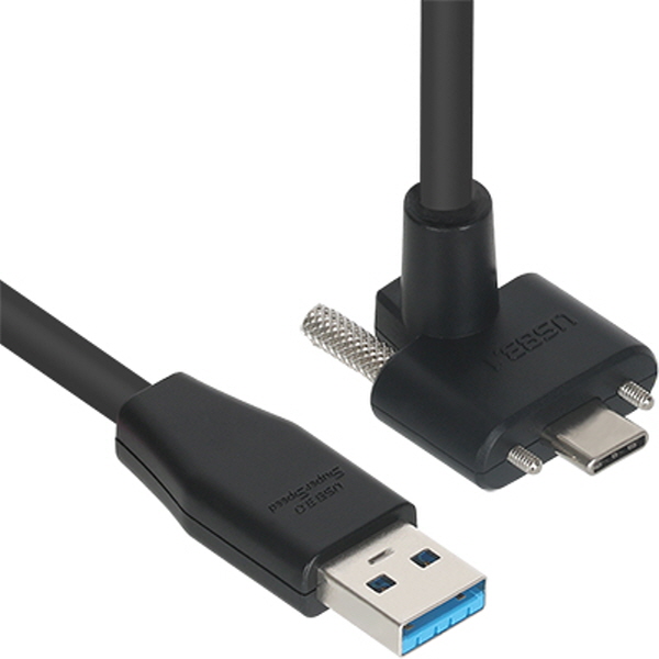 NETmate CBL-PU3.1G1XS-5mUA USB3.1 Gen1 AM-CM(Lock) 케이블 5m (상하 꺾임)