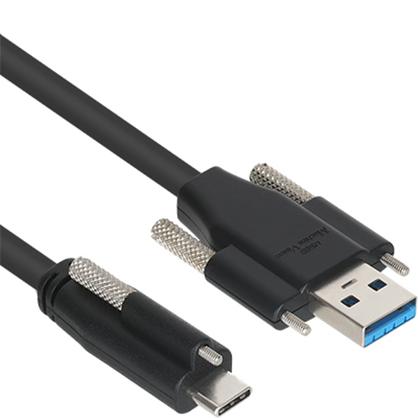 NETmate CBL-PU3.1G1SO-2m USB3.1 Gen1 AM(Lock)-CM(Lock) 케이블 2m