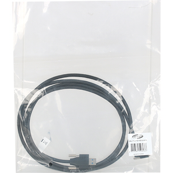 NETmate CBL-PU3.1G1SO-2mDA USB3.1 Gen1 AM(Lock)-CM(Lock) 케이블 2m (상하 꺾임)