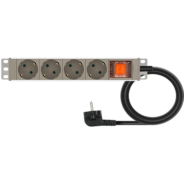 SAFE 멀티탭 NMP-AM0430 알루미늄 4구 접지 3m