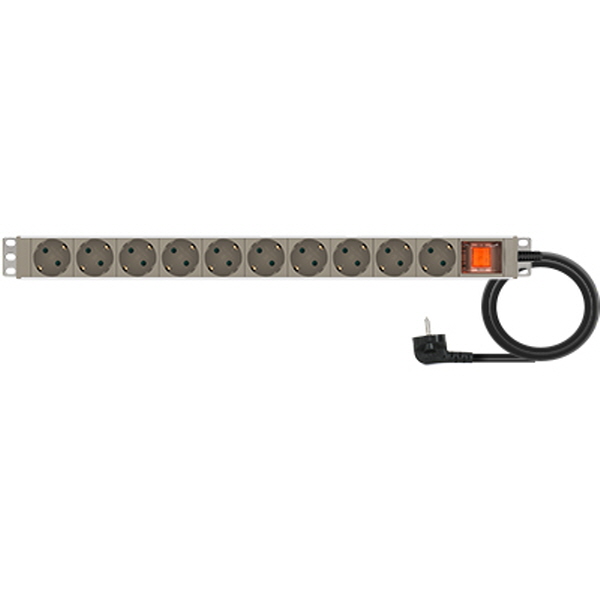 SAFE 멀티탭 NMP-AM1030 알루미늄 10구 접지 3m