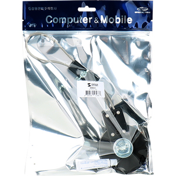 SANWA MW001 지진 대비 복합기 전도 방지 와이어 스토퍼