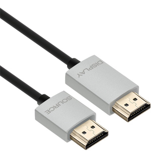 NETmate NM-HA02D 4K 60Hz HDMI 2.0 Active 슬림 케이블 2m