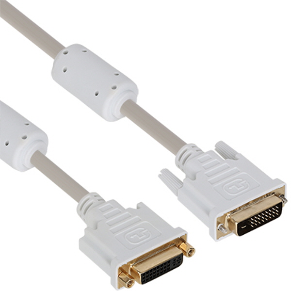 NETmate NMC-DD100FZ DVI-D 듀얼 연장 케이블 10m