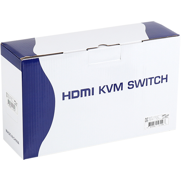 NETmate NM-HKD04C 4K 지원 HDMI KVM 4:1 스위치(USB/케이블 포함)
