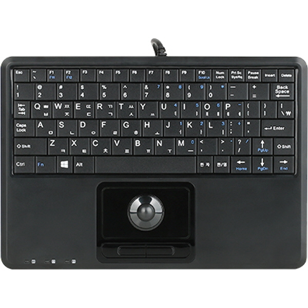NETmate NM-TB01K USB 트랙볼 키보드