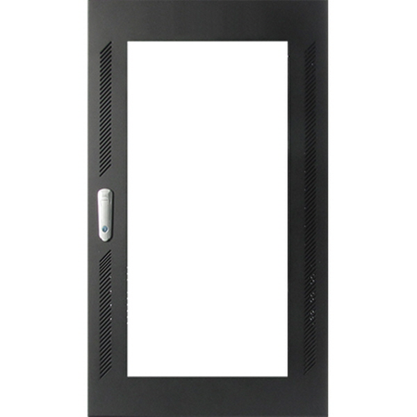 NETmate NM-S1200FDBK 전면도어 (블랙/NM-S1200MN 전용)