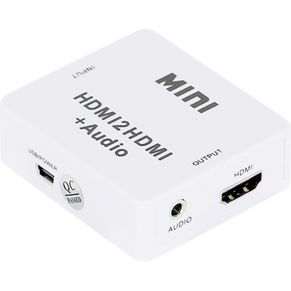 NETmate NM-MHA01 HDMI 오디오 디임베더(오디오 분리기/Audio De-Embedder)
