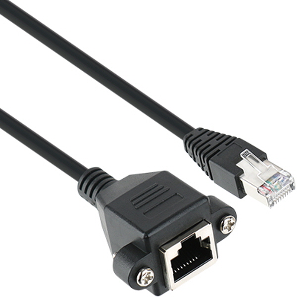 NETmate NMC-U620FZ CAT.6 SFTP 다이렉트 연장 판넬형 케이블 2m