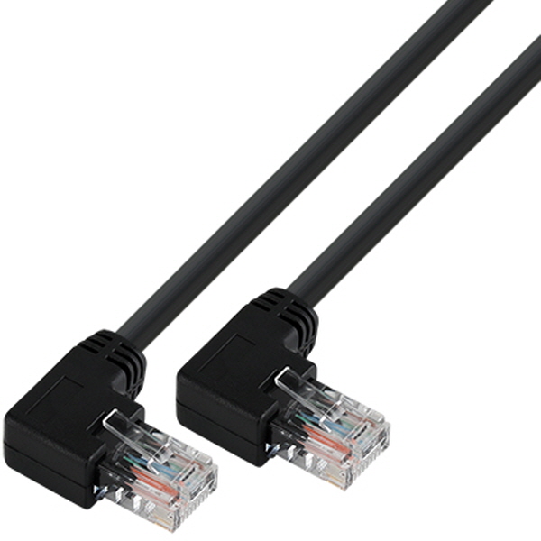 [표준제품]KW KW520L CAT.5E UTP 랜 케이블 20m (왼쪽 꺾임)