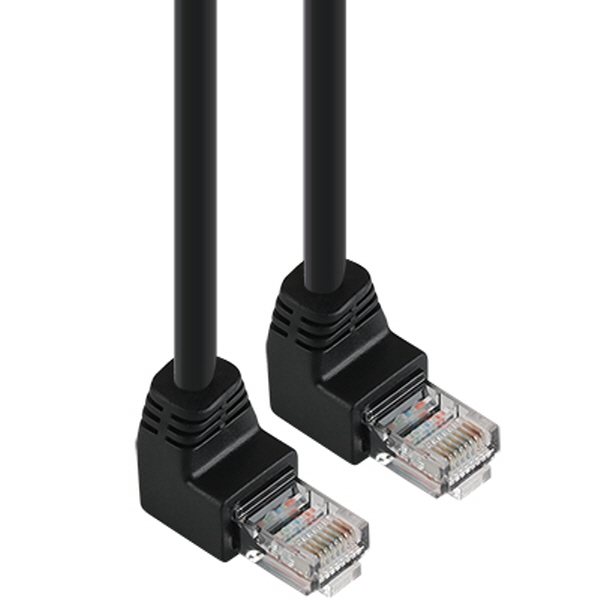 [표준제품]KW KW520U CAT.5E UTP 랜 케이블 20m (위쪽 꺾임)