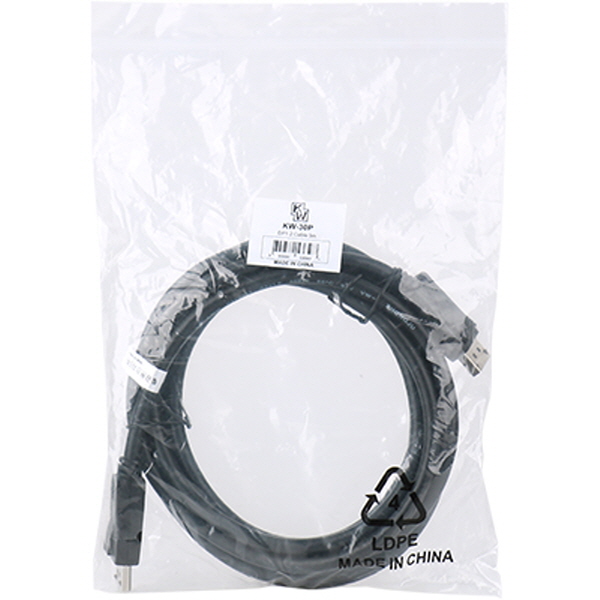 [표준제품]KW KW30P DisplayPort 1.2 케이블 3m