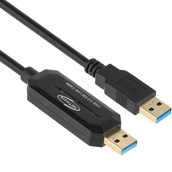 NETmate KM-021N USB3.0 KM 데이터 통신 컨버터(키보드/마우스 공유)(Windows, Mac)