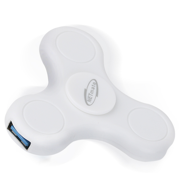NETmate NM-SPH01 USB2.0 스피너 허브(화이트)