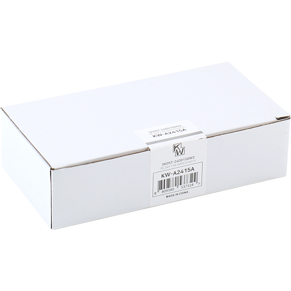 KW KW-A2415A(SK05T-2400150W2) 24V 1.5A SMPS 아답터(5.5x2.1mm/C:+)