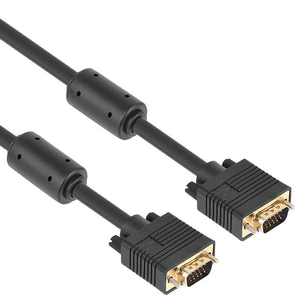 NETmate NM-PR10B RGB 3+9 모니터 케이블 10m (블랙)