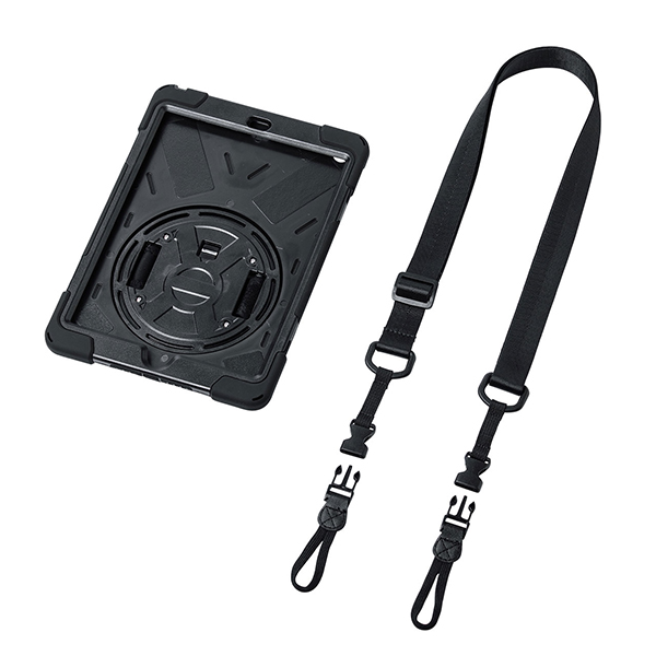 SANWA PDA-IPAD1017BK iPad 9.7형 숄더/핸드벨트 케이스