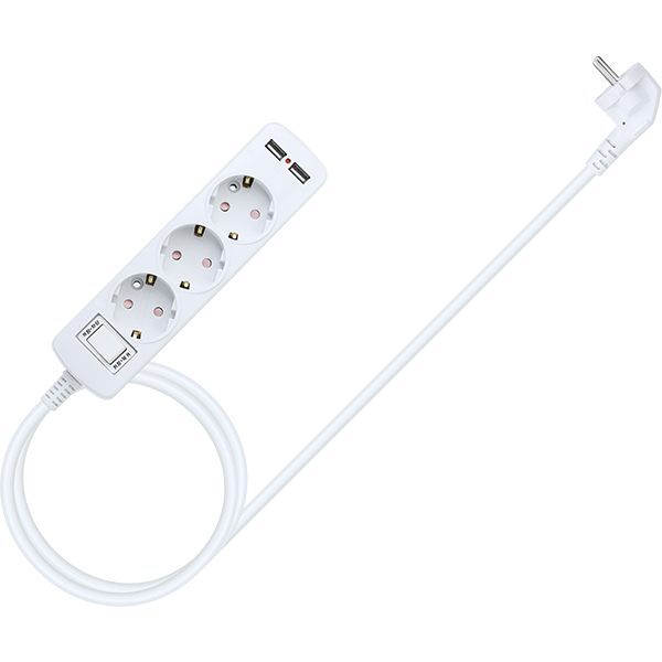 SAFE 멀티탭 NM-WB315 USB 2포트 3구 접지 1.5m