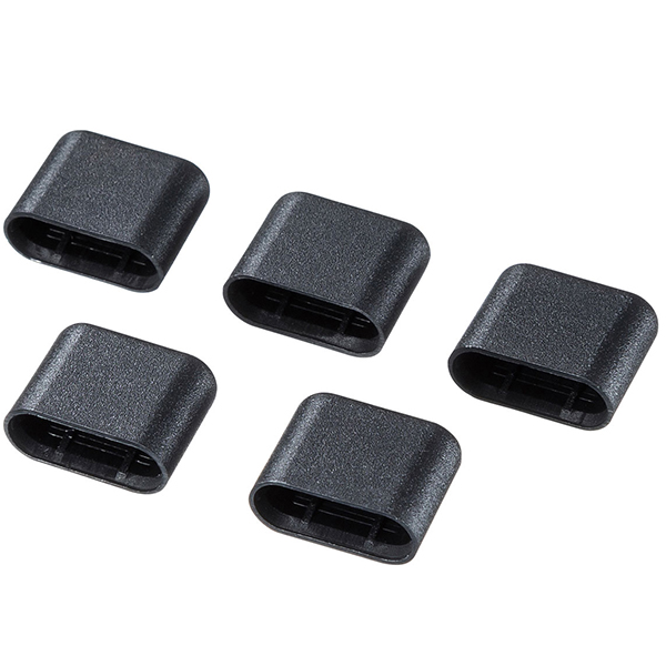SANWA TK-CAP9BK USB Type C Male 보호캡 (5개)