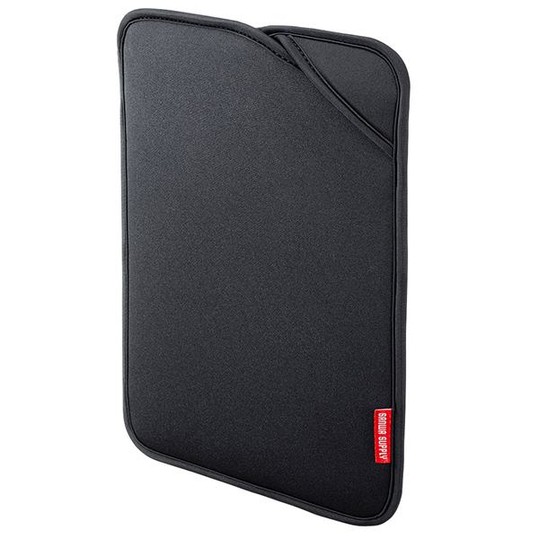 SANWA IN-WETSL11BK 노트북 슬립 인 파우치(11.6형 와이드/블랙)