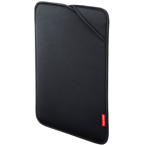 SANWA IN-WETSL15BK 노트북 슬립 인 파우치(15.6형 와이드/블랙)