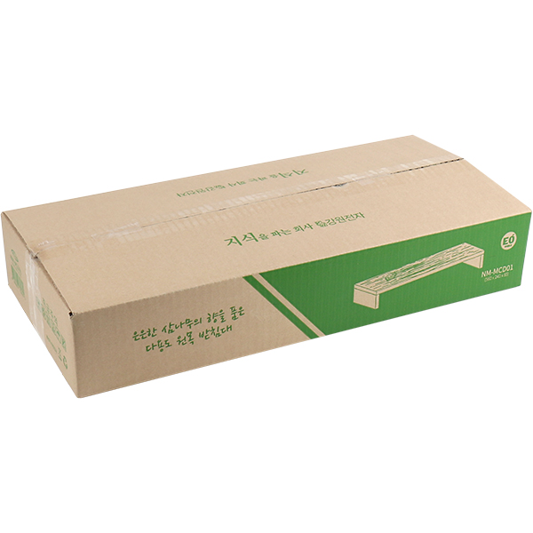 NETmate NM-MCD01 다용도 원목 받침대 (1단, 560x240x85mm)