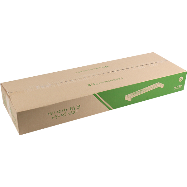NETmate NM-MCD03 다용도 원목 받침대 (와이드, 800x240x85mm)
