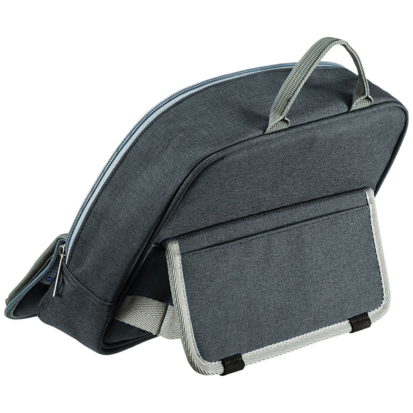 SANWA IN-TWAC2GY 스탠드 파우치·미니가방(M/그레이)