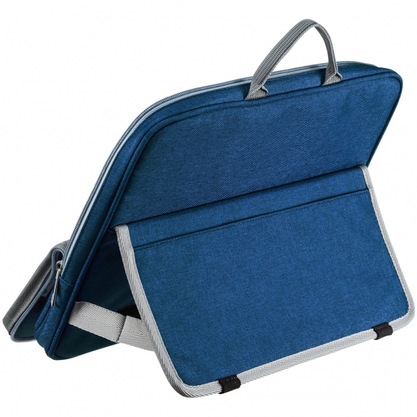 SANWA IN-TWAC3BL 스탠드 파우치·미니가방(L/블루)