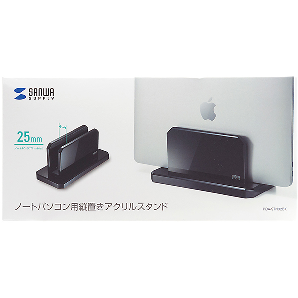 SANWA PDA-STN32BK 노트북 아크릴 스탠드