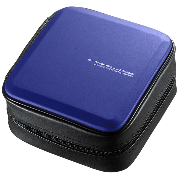SANWA FCD-WLBD60BL 세미하드 블루레이/CD/DVD 케이스(60매/블루)