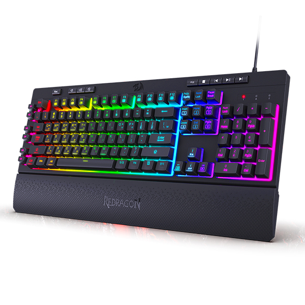 Redragon SHIVA K512RGB RGB 멤브레인 게이밍 키보드