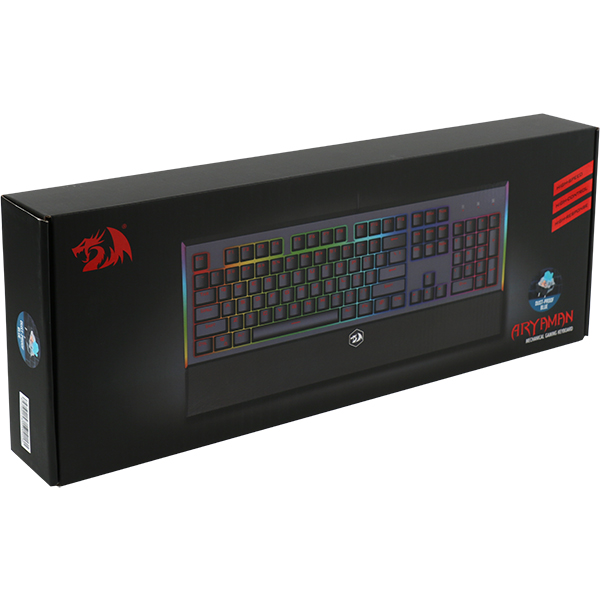 Redragon ARYAMAN K569RGB RGB 게이밍 키보드 (청축)